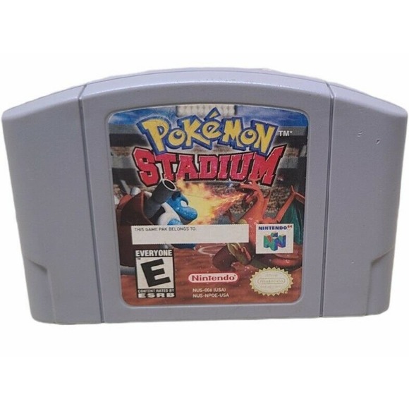 Pokemon Stadium N64 Nintendo 64 Authentic OEM Video Game - Picture 1 of 3